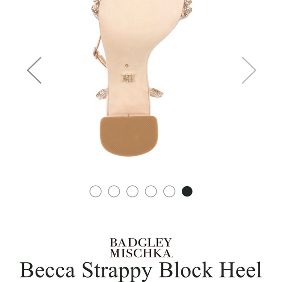 Badgley Mischka Strappy Sandals - Picture 6 of 9